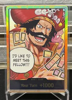 One Piece TCG English OP13 GOLD Don!! Gol.D.Roger Carrying On His Will - Image 1