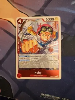 One Piece TCG The Best Vol. 2 PRB-02 - Koby R PRB02-001 - English NM Foil - Image 1