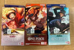 ONE PIECE Special Don Set Luffy/Ace/Sabo Vol. 1, Volume 2, and 3 English Sealed - Image 1