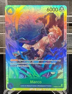One Piece TCG Marco PRB02-008 Premium Booster Vol. 2 SR English - Image 1