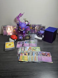 Gengar Pokemon S-Chinese Exclusive 151c Cards Figurines Lot With Extras - Image 1