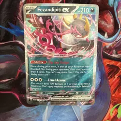 Fezandipity ex - 038/064 - Double Rare - Pokemon TCG Card Shrouded Fable - NM - Image 1