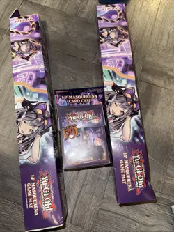 Yu-Gi-Oh I:P Masquerena Playmat Official Konami 2 Pack Sealed And Card Case - Image 4