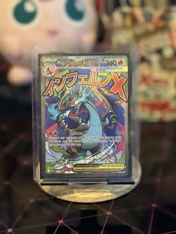 Pokemon Mega Charizard X EX Holo Mega Evolution MEP 023 TCG Card - Image 2