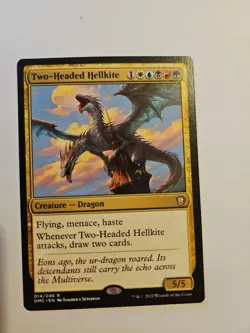 Hellkite Commander: Dominaria United Two-Headed Creature Regular Card - Image 1