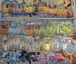 Lot Of 200+ Pokemon Cards Base, Holo, Reverse Holo Lot Stellar Crown. (56) - Image 1