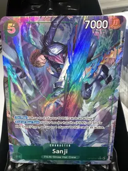 Sanji (Alt Art) OP13-027 R Carrying on His Will - ONE PIECE Card Game ENGLISH - Image 1