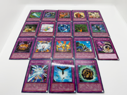 Yu-Gi-Oh LOT OF 18 TRAP CARDS - Lightly Played - RARE EU Yugioh Cards - Image 1