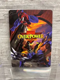 1995 Marvel Overpower Collectible Card Game Carnage Symbiotic Web - Image 2