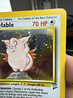 Pokemon TCG Clefable Base Set 2 Holo Unlimited Rare Card - Image 4