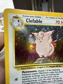 Pokemon TCG Clefable Base Set 2 Holo Unlimited Rare Card - Image 5