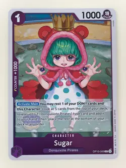 Sugar OP10-065 R Royal Blood - ONE PIECE Card Game English - Image 1