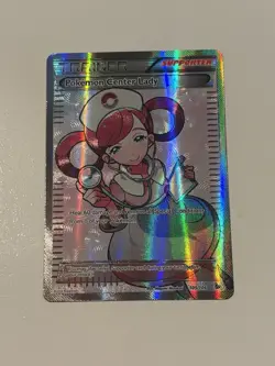 Pokemon Center Lady Full Art Ultra Rare Card 105/106 Pokemon TCG LIGHTLY PLAYED - Image 1