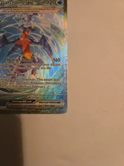 Pokemon TCG Garchomp EX 245/182 Paradox Rift Special Illustration Rare Card - Image 4
