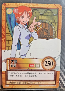 BANDAI One Piece Hyper Battle NAMI SCARCE C461 EARLY CARD VINTAGE LUFFY CREW - Image 1