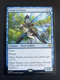 Scion of Oona Commander: Wilds of Eldraine Regular - Image 1