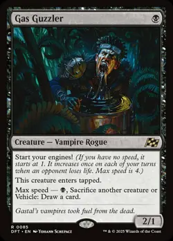 x1 Gas Guzzler - Foil R MTG Aetherdrift M/NM, English - Image 1