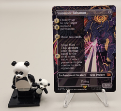 Summon: Bahamut Borderless 0356 - MTG - Final Fantasy - English - Image 1