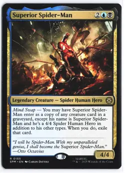 x1 Superior Spider-Man SPM Spider-Man MTG 155 M/NM 1x - Image 1