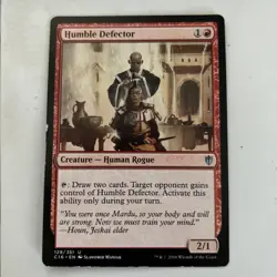 Humble Defector~129/351 MP Commander 2016~MTG - Image 1