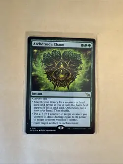 MTG Archdruid’s Charm MKM 0151 R NM Regular - Image 1