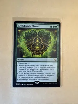 MTG Archdruid’s Charm MKM 0151 R NM Regular - Image 2