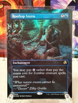 Rooftop Storm (Borderless) Innistrad Remastered Foil - Image 1