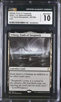 GEM MINT Urborg Tomb of Yawgmoth CGC 10 MTG SlabKingdom's PSA/BGS/CGC HOT8 2/26 - Image 1