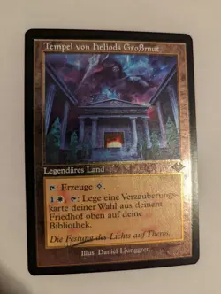 1x GERMAN Hall of Heliod's Generosity Foil Etched Retro Frame NM MH2 x1 - Image 1
