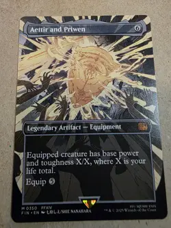 Aettir and Priwen - (Borderless) Final Fantasy Regular - Mtg - Image 1