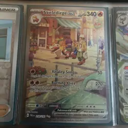 Skeledirge ex 258/193 Special Illustration Rare Paldea Evolved Pokemon Card - Image 1