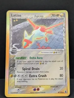 Latias Delta Species 8/113 Delta Species Holo Ultra Rare Pokemon TCG Nintendo LP - Image 3