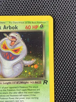 Dark Arbok 2/82 - Team Rocket Holo Rare Pokemon TCG - LP+ - Image 3
