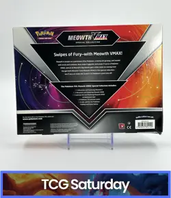 POKEMON TCG MEOWTH VMAX SPECIAL COLLECTION SEALED BOX - Image 2