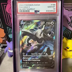 Pokemon 2022 Lugia V 186/195 Alt Art Silver Tempest (PSA 10 GEM MINT) - Image 2