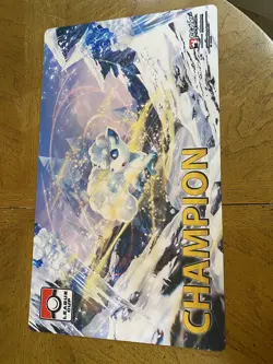 Alolan Vulpix Pokemon League Cup Playmat Brand New Rare - Image 1