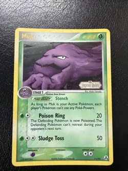 Pokemon TCG Muk 11/92 Legend Maker Reverse Holo Stamped LP - Image 2