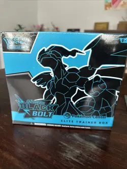 Pokemon TCG Scarlet Violet Black Bolt Elite Trainer Box Pokemon Center - Image 1