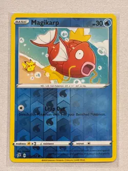 Magikarp 039/192 Common Rebel Clash Pokemon Reverse Holo Near Mint - Image 1