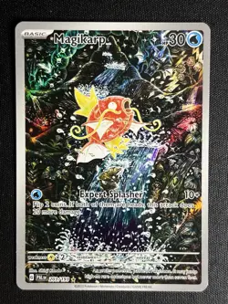 2023 Pokemon SV Paldea Evolved Magikarp Illustration Rare #203/193 - Image 3