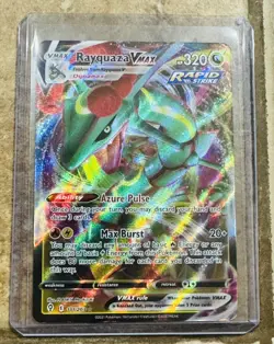 Rayquaza VMAX Evolving Skies Holo Ultra Rare Card 111/203 Pokemon TCG - Image 1