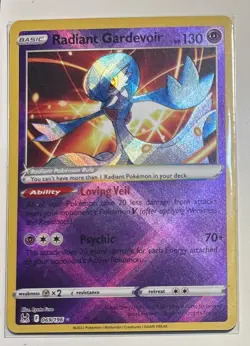Pokemon Radiant Gardevoir #069/196 Reverse Holo NM Lost Origin TCG NM - Image 1