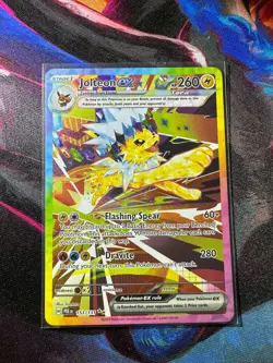 Jolteon ex 153/131 Special Illustration Rare Prismatic Evolutions Pokemon TCG NM - Image 1