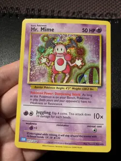 Pokemon Mr. Mime 013/034 Classic Holo NM - Image 3