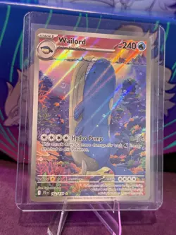 Wailord Pokemon Full Art Rare- 162/159 Journey Together Near Mint - Image 1