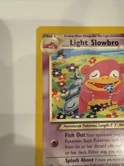 Pokemon Light Slowbro Neo Destiny Uncommon Card 51/105 - Image 2