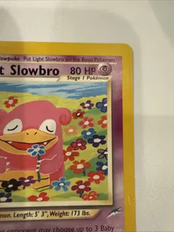 Pokemon Light Slowbro Neo Destiny Uncommon Card 51/105 - Image 5