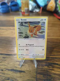Eevee - SWSH190 - Sword & Shield Black Star Promo - Cosmo Holo - Pokemon TCG - Image 1