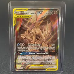 Arceus & Dialga & Palkia GX 221/236 (Alt Art) Sm-Cosmic Eclipse Holo Pokemon TCG - Image 1