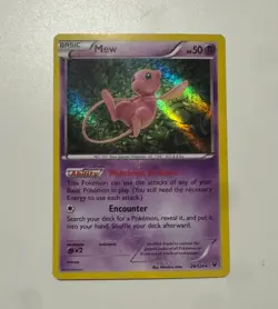 Pokemon Mew Holo XY Fates Collide 29/124 HP - Image 1